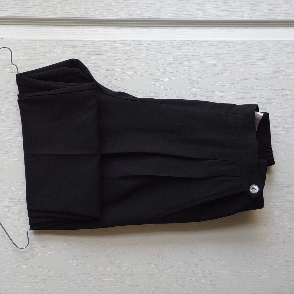 California Sport Vintage Black Trousers with Pockets, 10